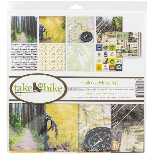 Reminisce Collection Kit 12&#x22;X12&#x22;-Take A Hike